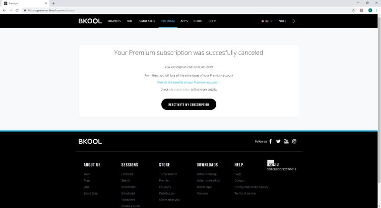 bkool subscription price